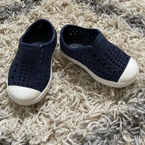 Native Kids Navy Blue Water Shoes